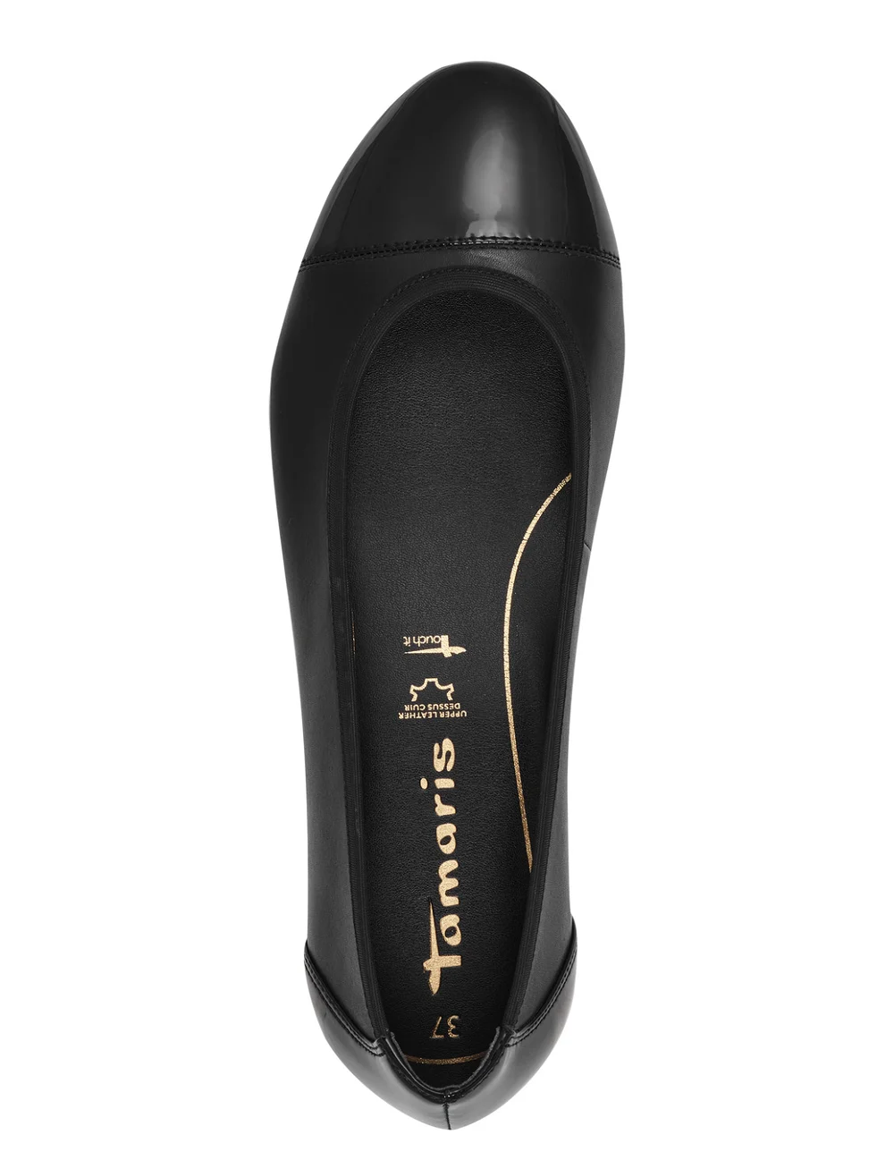Tamaris - Woms Ballerina - besondere anlässe - black - 1