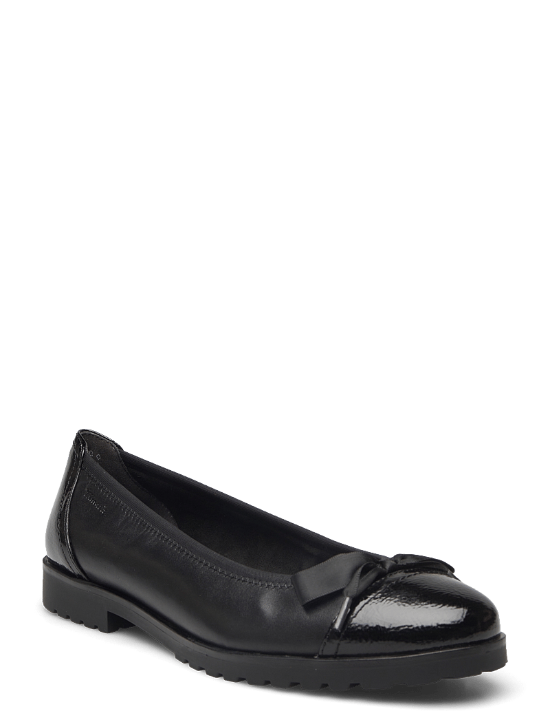 Tamaris - Woms Ballerina - erityistilaisuudet - black - 0