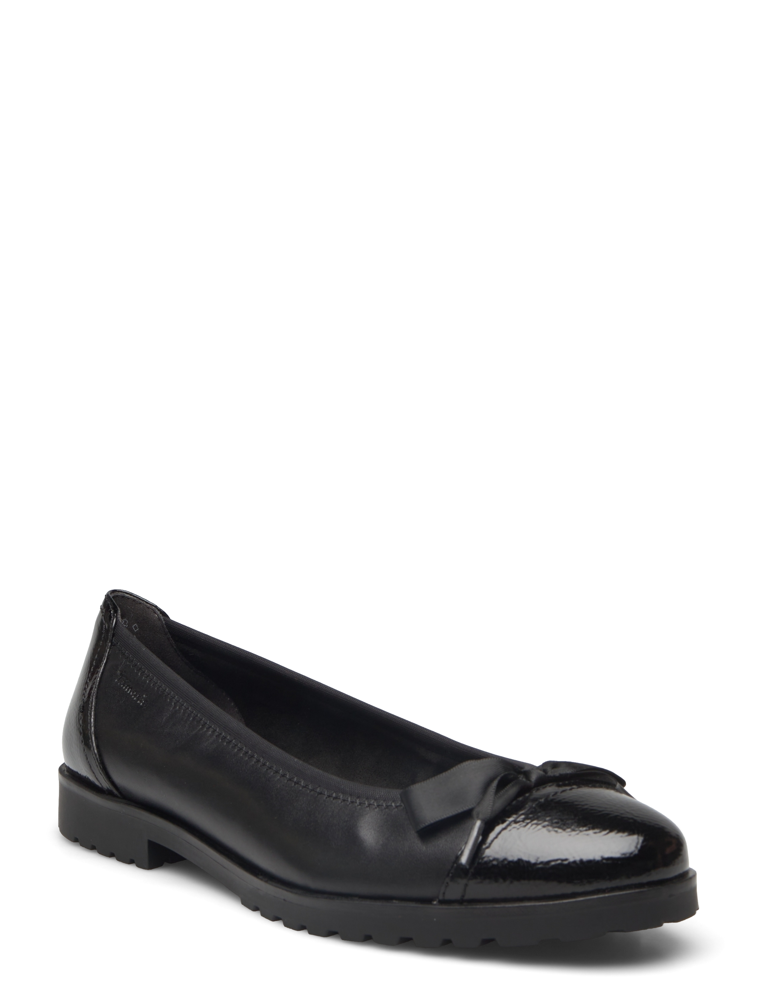 Tamaris Woms Ballerina - Kampagne - BLACK / black