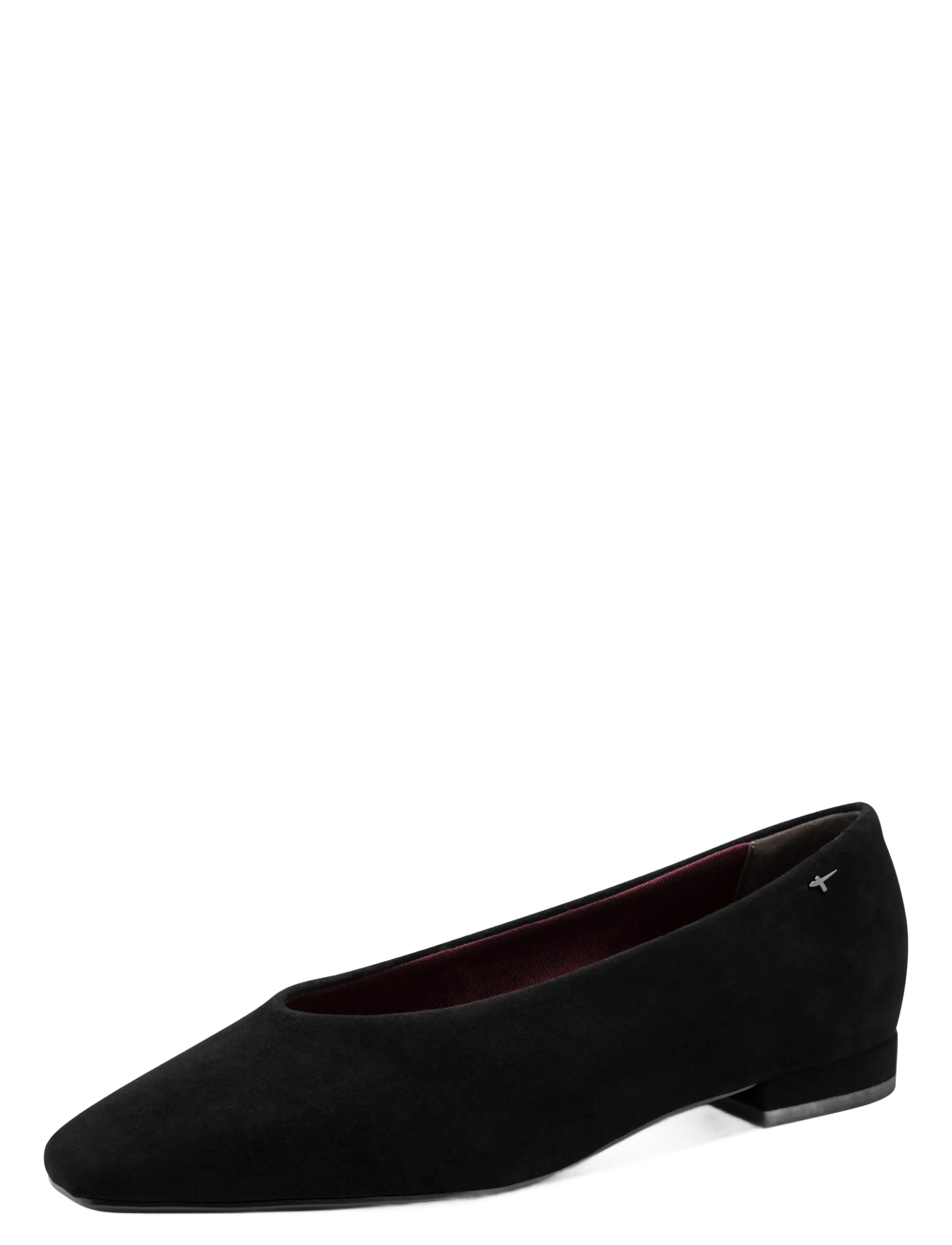 Tamaris Woms Ballerina - Ballerina sko - BLACK / black