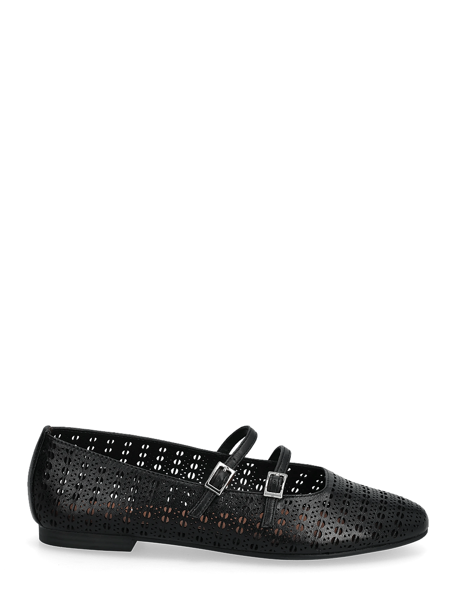 Tamaris - Woms Ballerina - special occasions - black struct. - 1