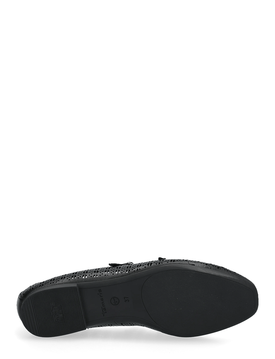 Tamaris - Woms Ballerina - special occasions - black struct. - 4
