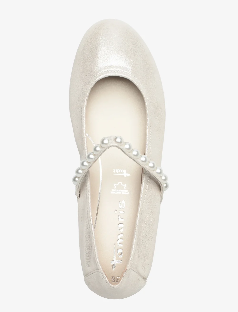 Tamaris - Woms Ballerina - besondere anlässe - silver - 3