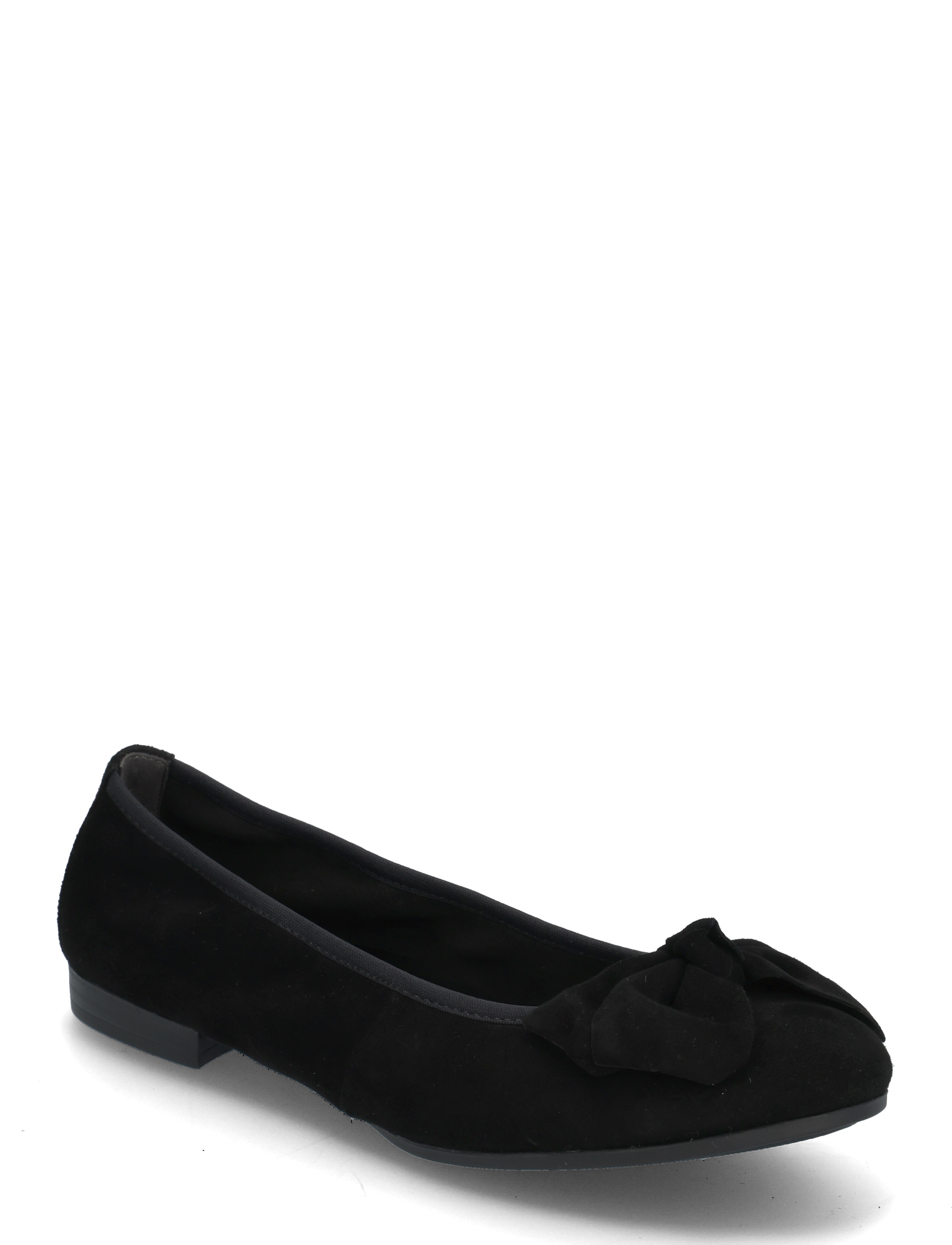 Tamaris Woms Ballerina - Sko - BLACK / black