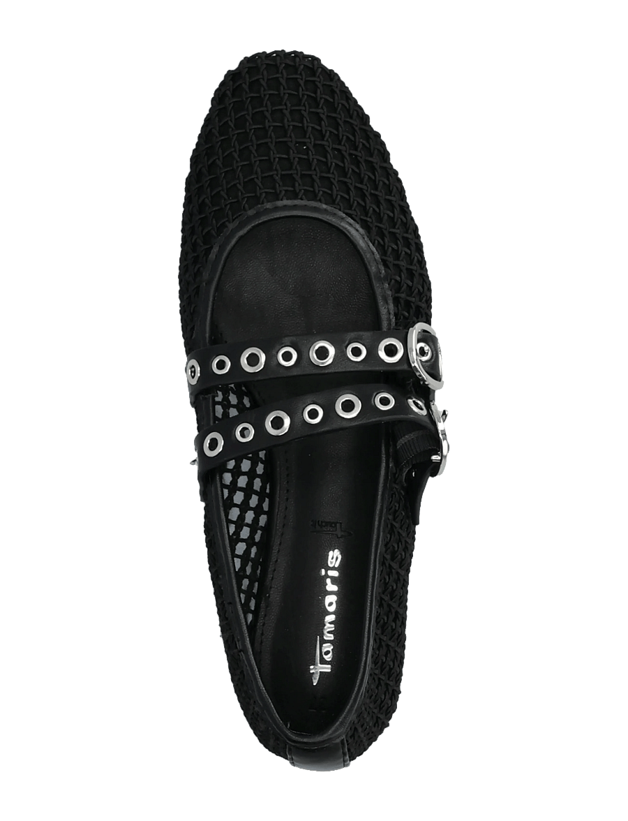 Tamaris - Woms Ballerina - erilised sündmused - black - 3
