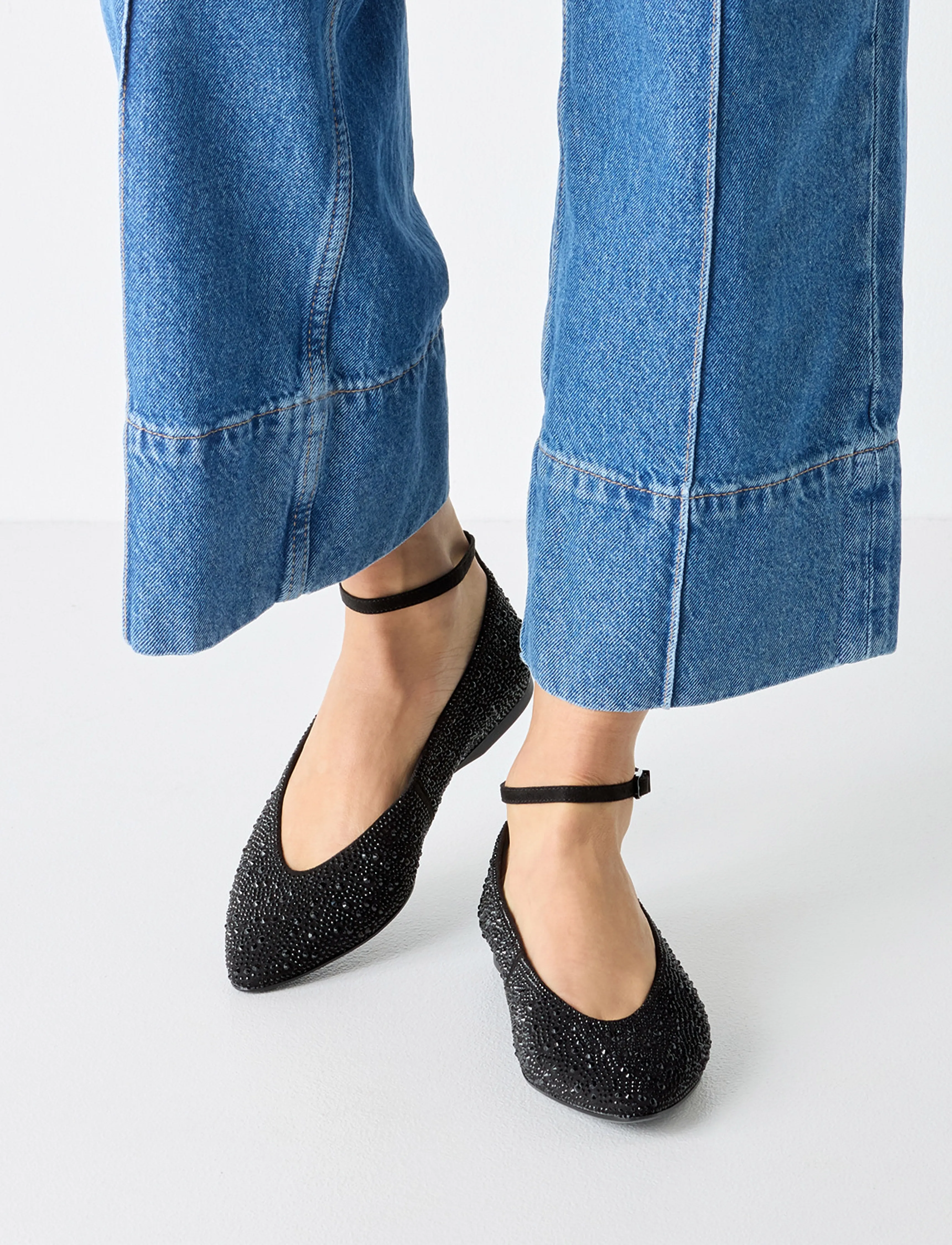 Tamaris - Woms Ballerina - ballerinas - black uni - 5