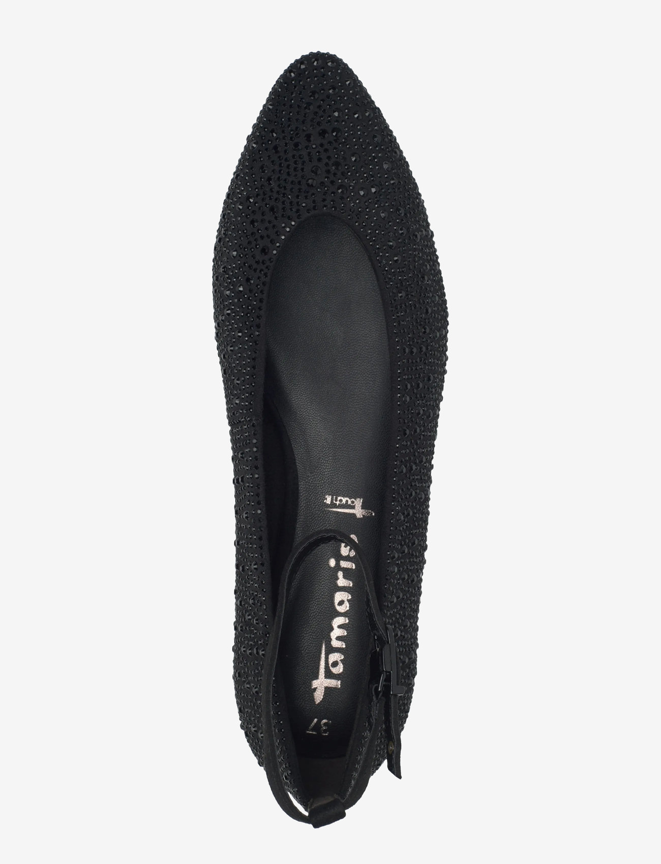 Tamaris - Woms Ballerina - besondere anlässe - black uni - 3