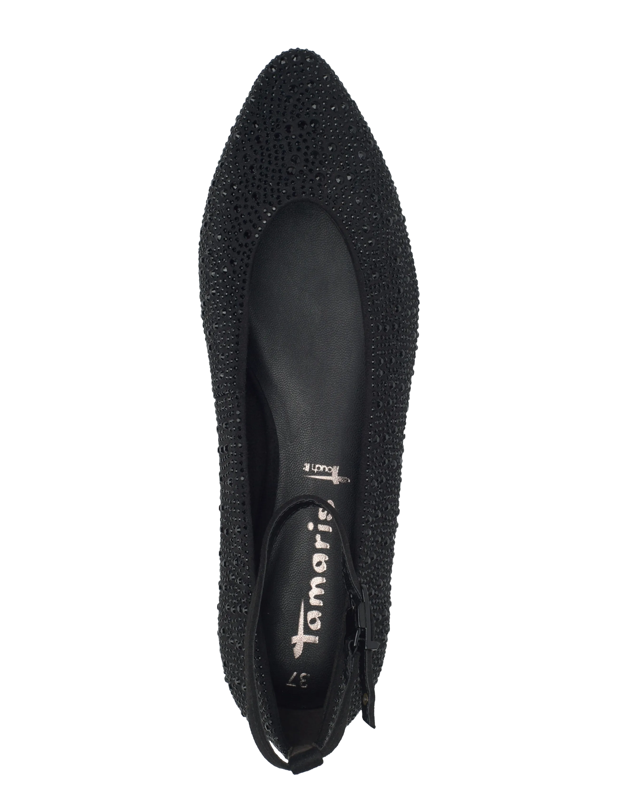 Tamaris - Woms Ballerina - besondere anlässe - black uni - 3