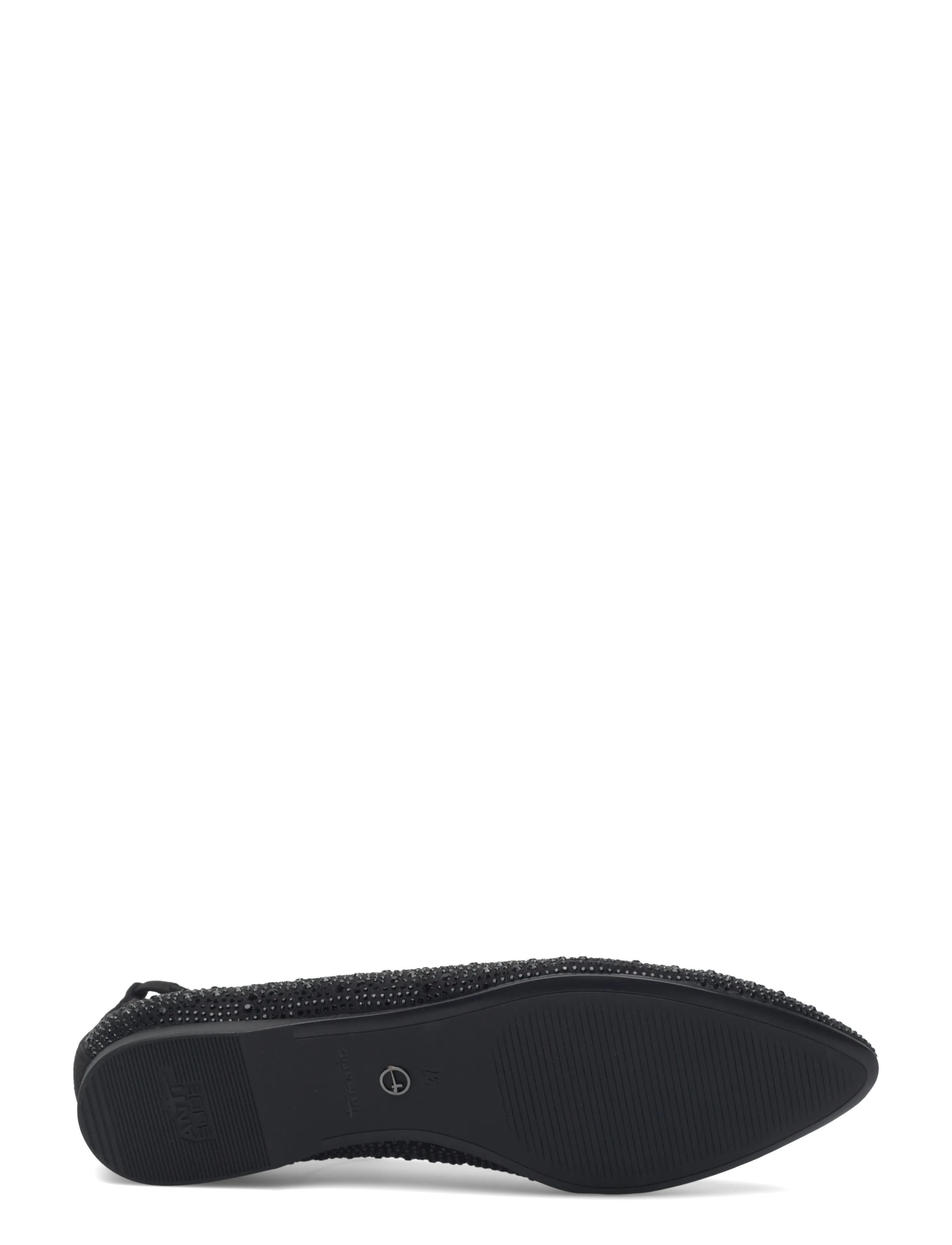 Tamaris - Woms Ballerina - besondere anlässe - black uni - 4