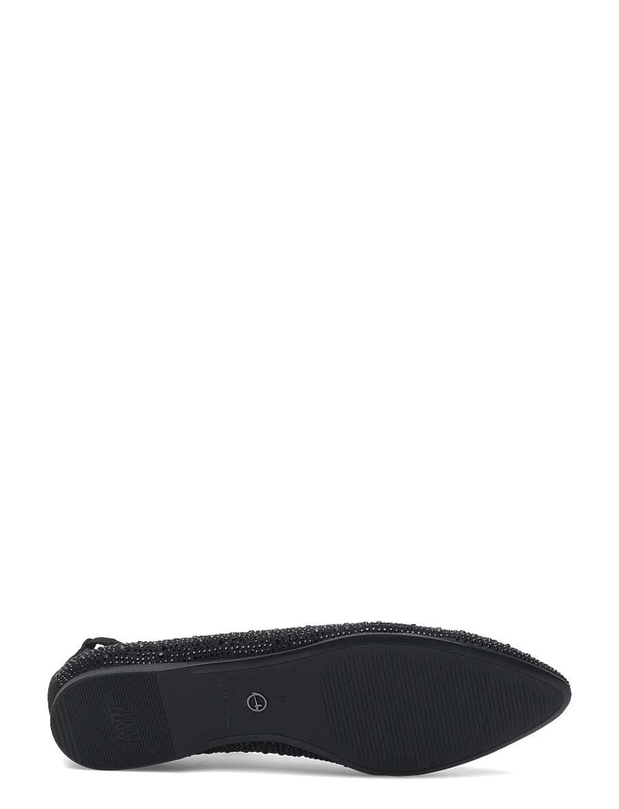 Tamaris - Woms Ballerina - besondere anlässe - black uni - 4