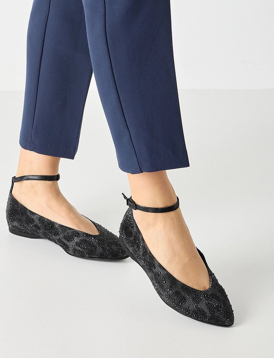 Tamaris - Woms Ballerina - særlige begivenheder - grey leopard - 5