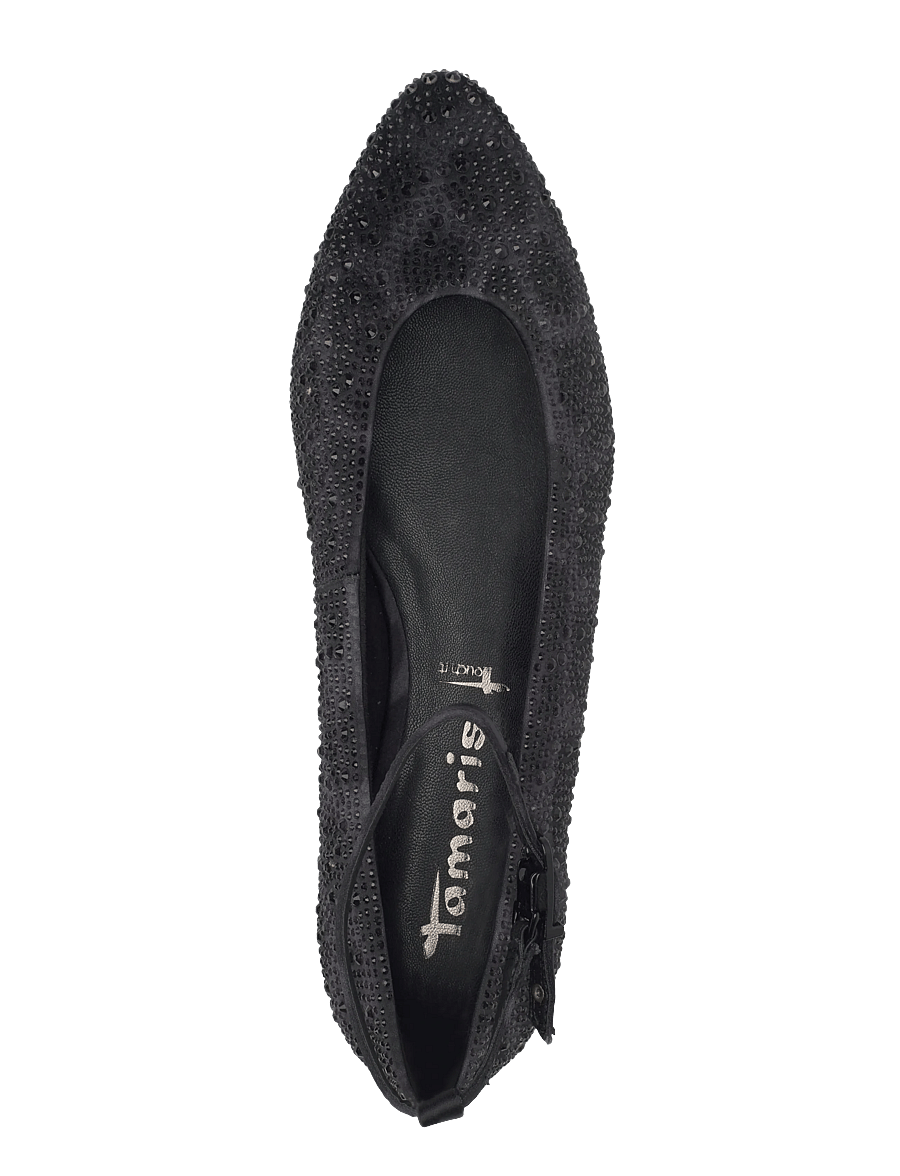 Tamaris - Woms Ballerina - særlige begivenheder - grey leopard - 3