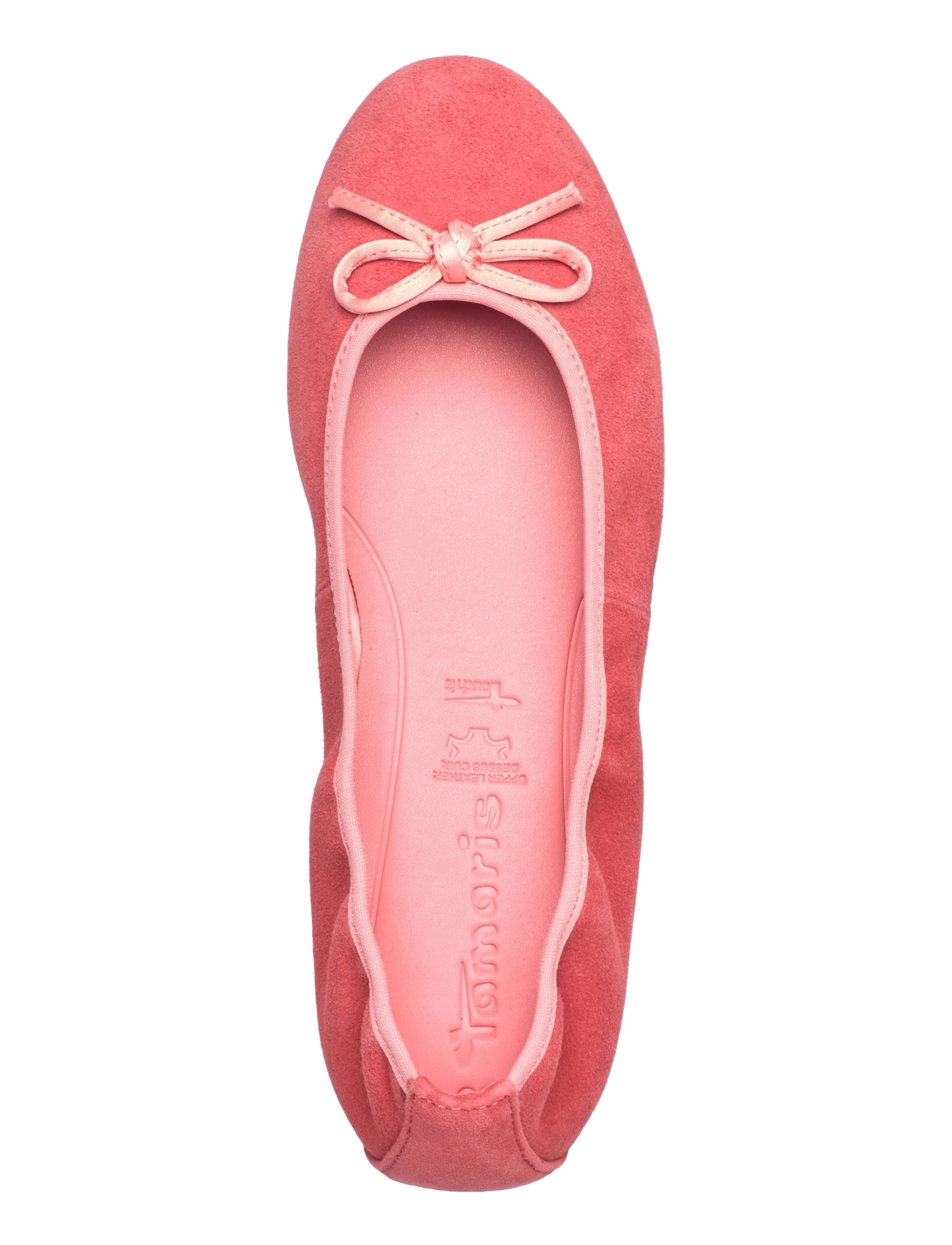 Tamaris - Woms Ballerina - pale red comb - 3
