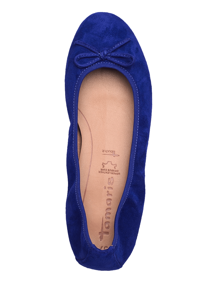 Tamaris - Woms Ballerina - særlige begivenheder - royal blue - 3