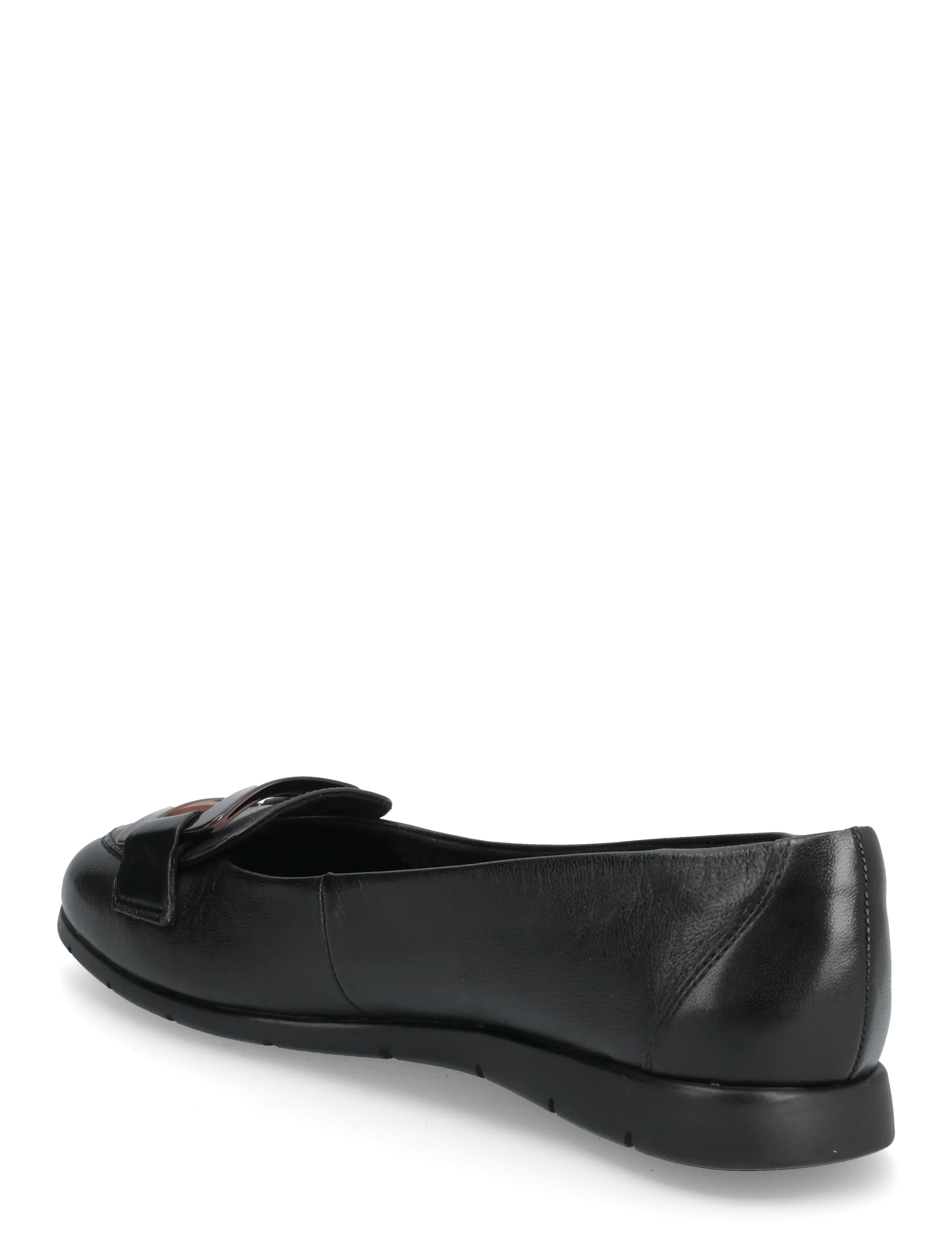 Tamaris - Woms Ballerina - erityistilaisuudet - black leather - 2