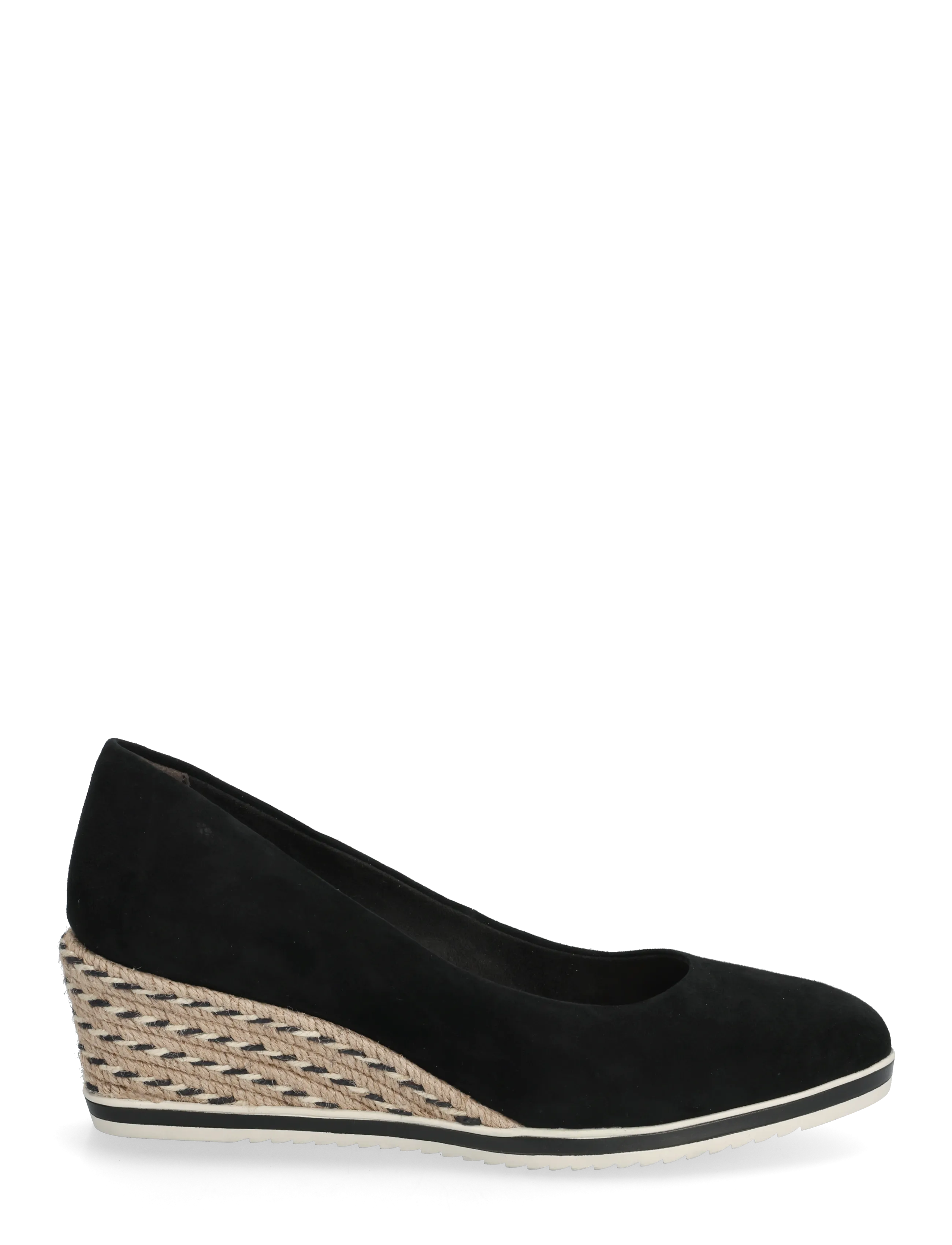 Tamaris - Women Court Sho - espadrillos med hæl - black - 1