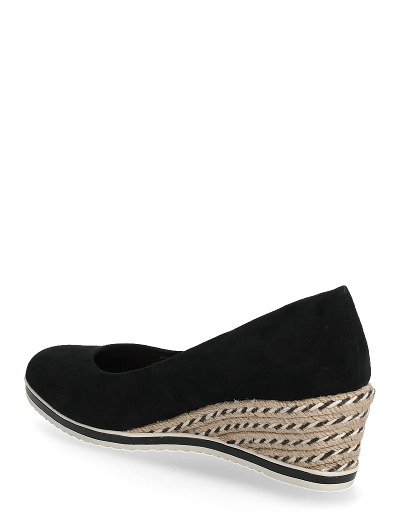 Tamaris - Women Court Sho - espadriller - black - 2