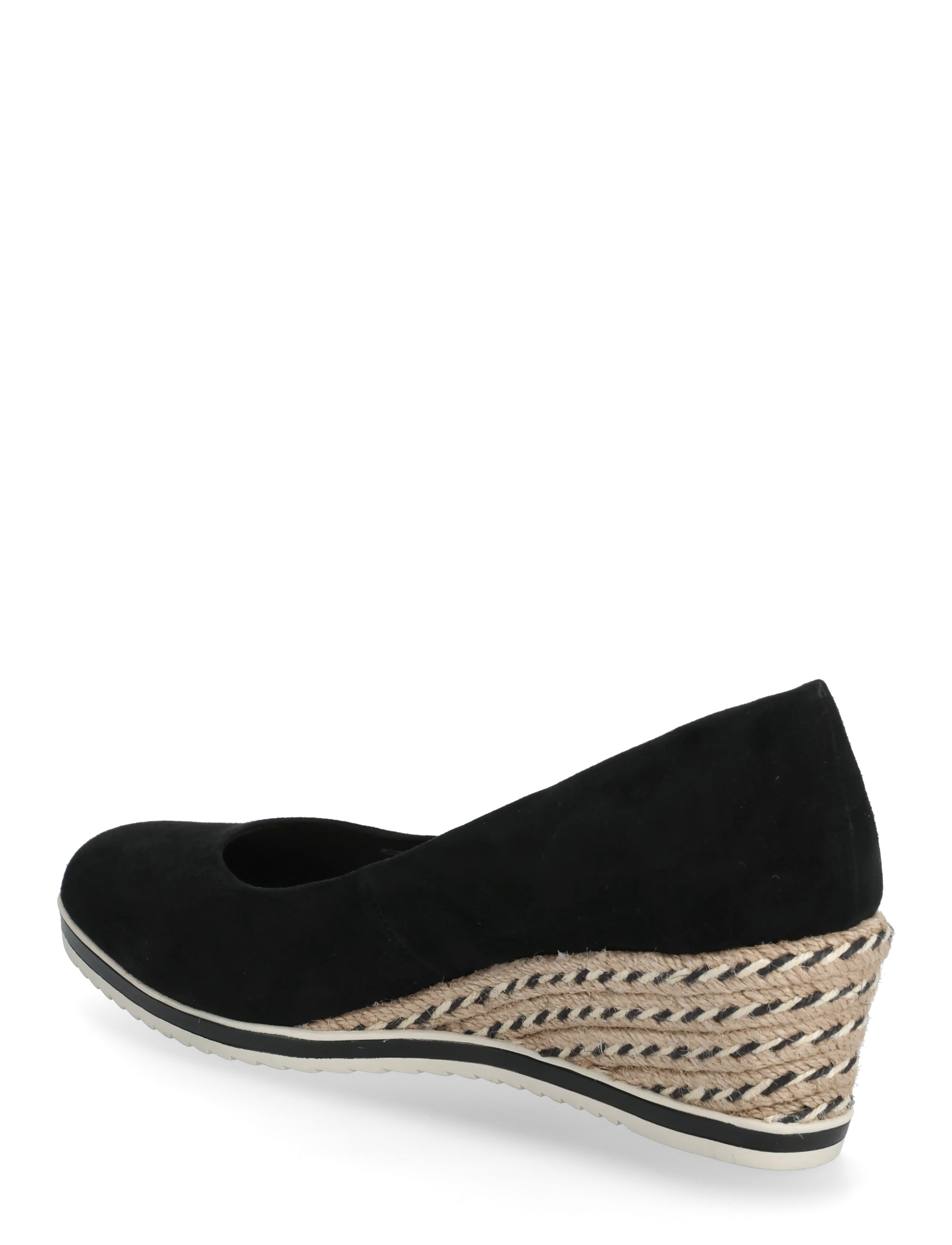 Tamaris - Women Court Sho - espadrillos med hæl - black - 2
