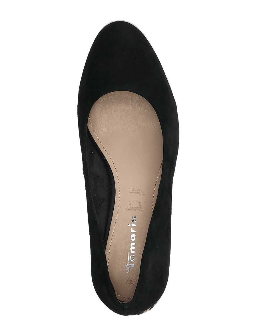 Tamaris - Women Court Sho - espadrilles mit absatz - black - 3