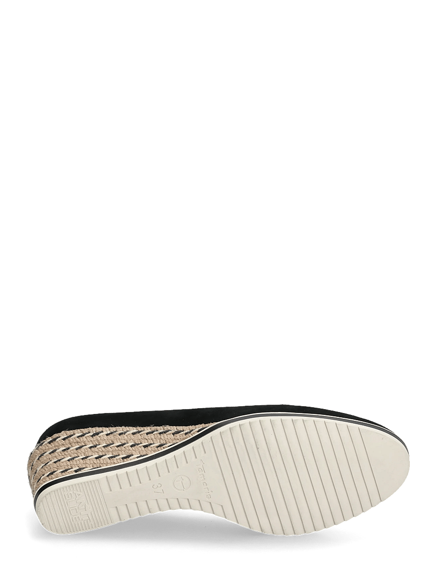 Tamaris - Women Court Sho - espadrilles mit absatz - black - 4