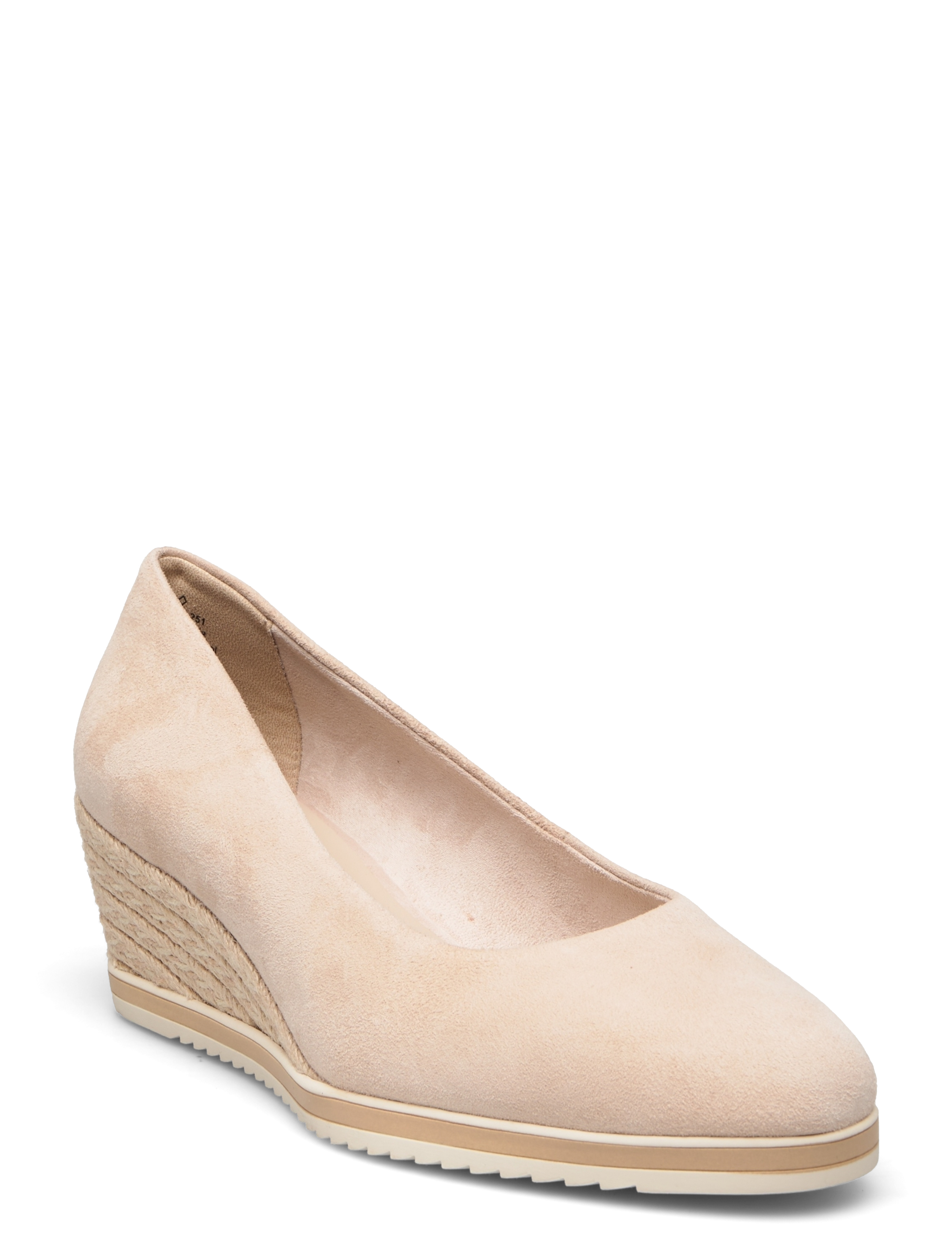 Tamaris Women Court Sho - Kontsadega espadrillid - NUDE / cream