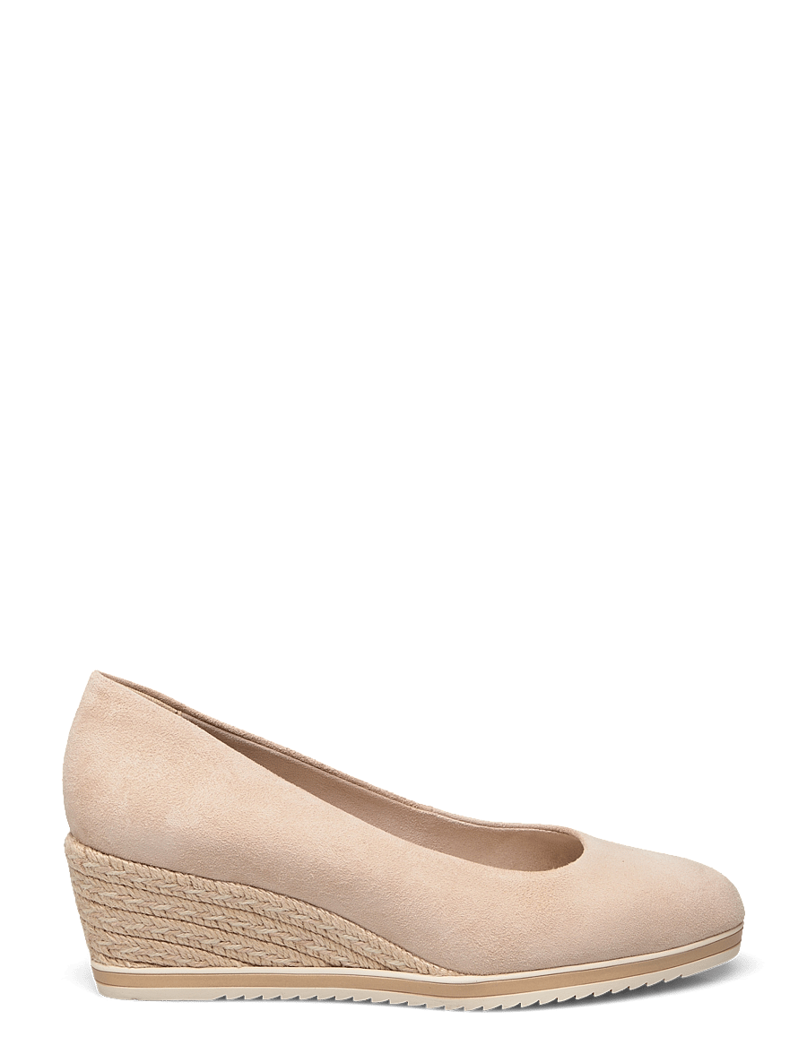 Tamaris - Women Court Sho - espadrilles mit absatz - nude - 1
