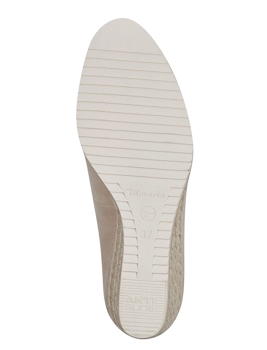 Tamaris - Women Court Sho - espadrilles mit absatz - nude - 3
