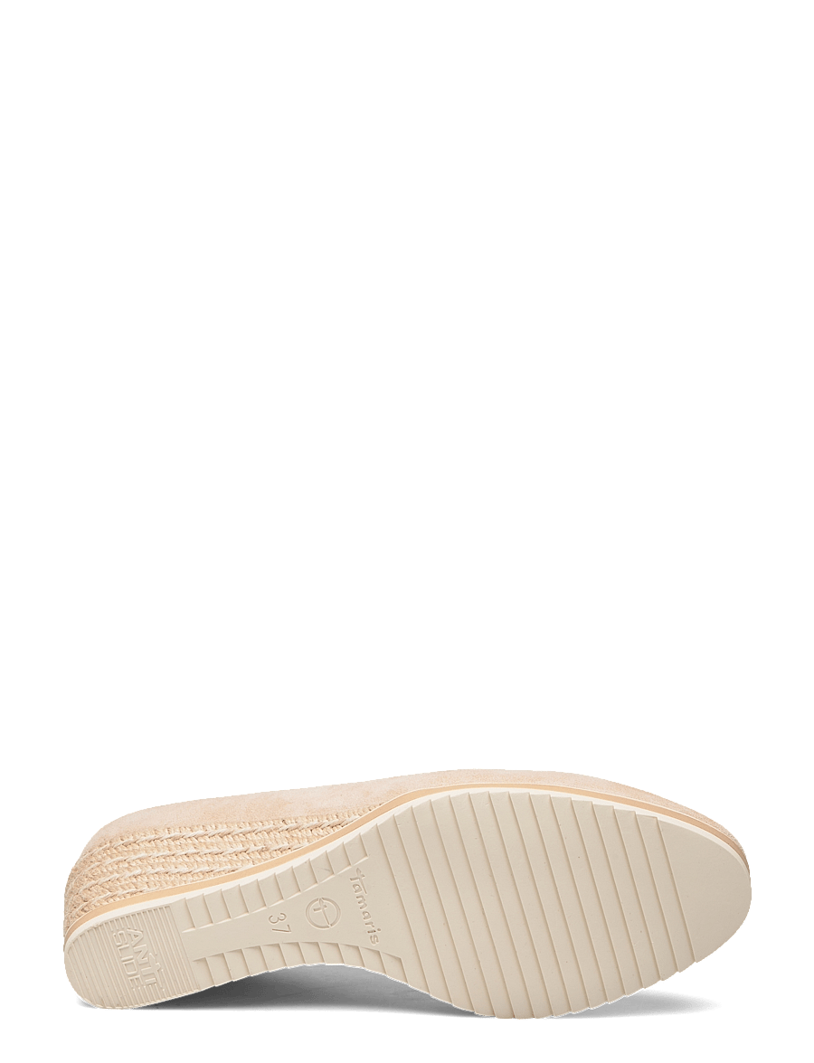 Tamaris - Women Court Sho - espadrilles mit absatz - nude - 4