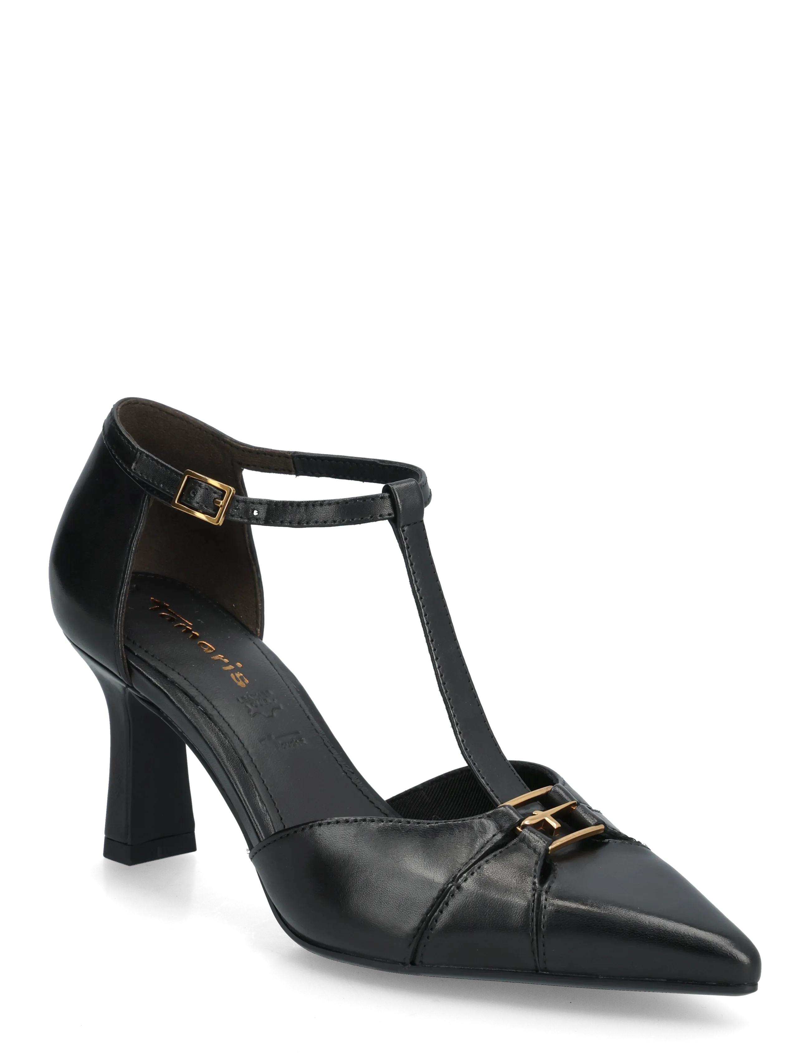 Tamaris Women Court Sho - Lahtised kontsakingad - BLACK / black