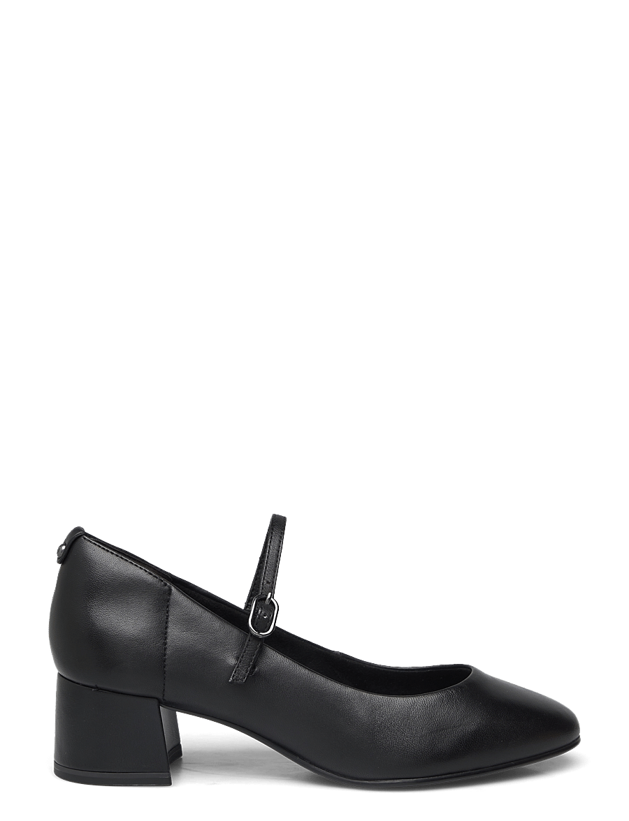 Tamaris - Women Court Sho - pumps - black leather - 1