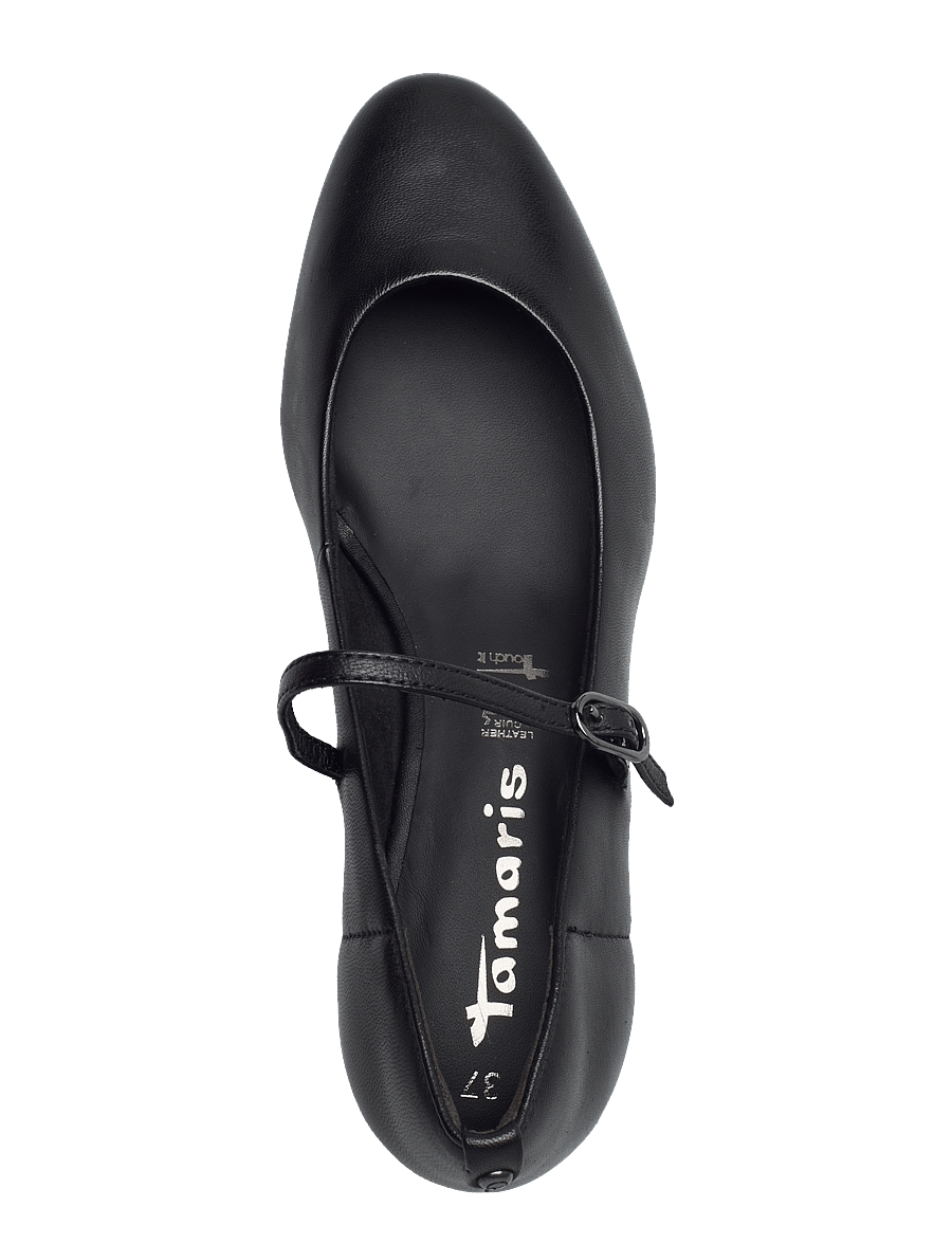 Tamaris - Women Court Sho - pumps - black leather - 3