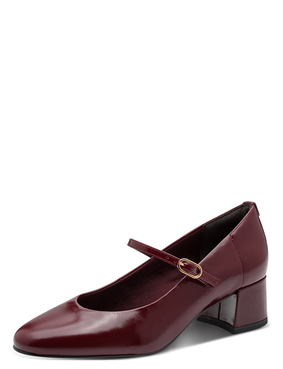 Tamaris - Women Court Sho - pumps - merlot - 0