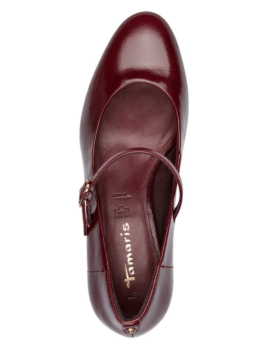 Tamaris - Women Court Sho - pumps - merlot - 4