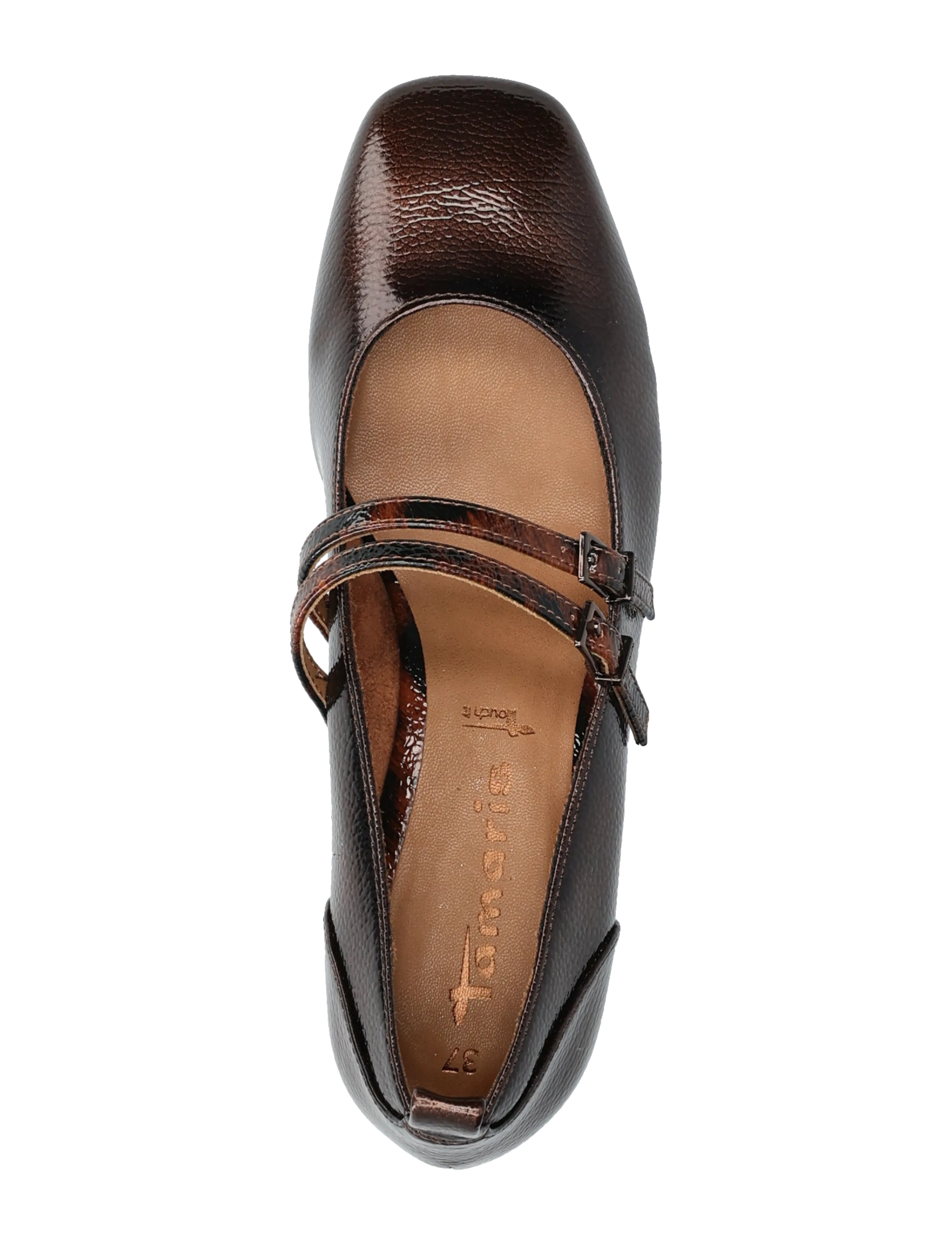 Tamaris - Women Court Sho - brown comb - 3