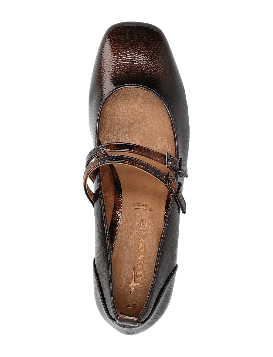 Tamaris - Women Court Sho - brown comb - 3