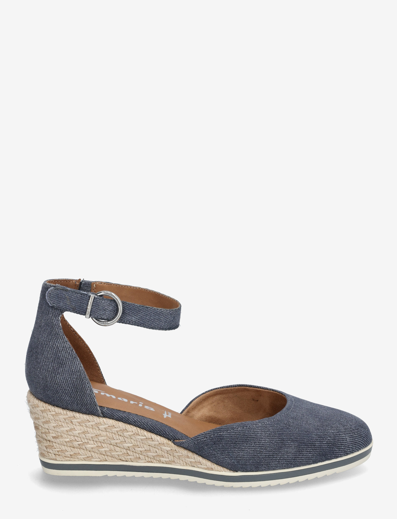 Tamaris - Women Court Sho - wedges - blue - 1