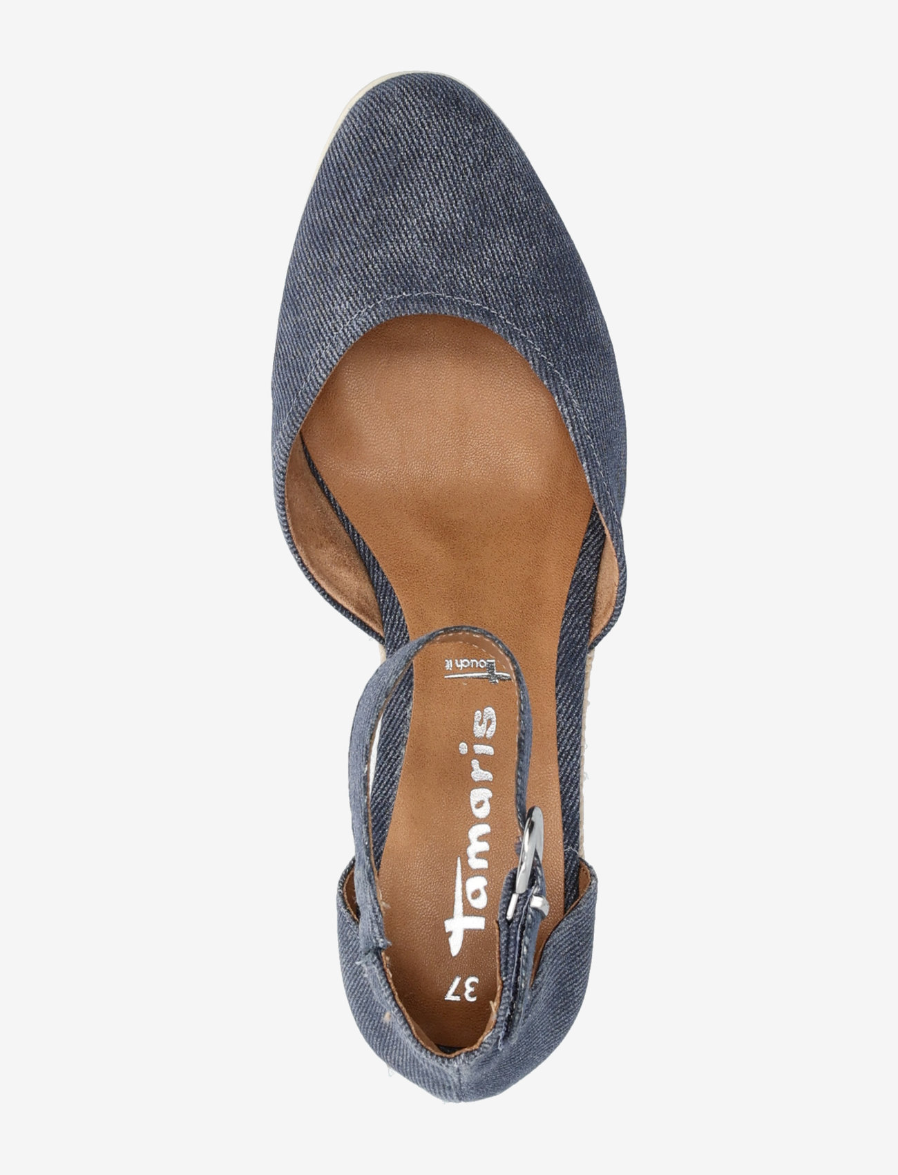 Tamaris - Women Court Sho - wedges - blue - 3
