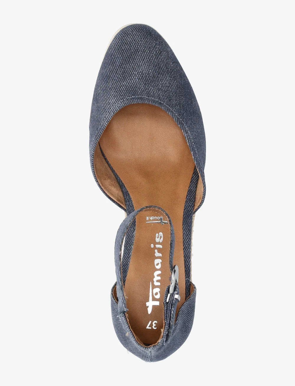 Tamaris - Women Court Sho - kilehæle - blue - 3