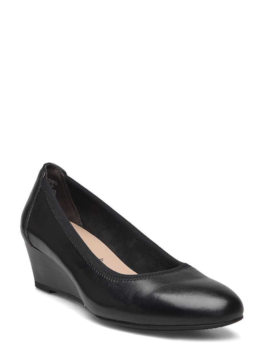 Tamaris - Women Court Sho - confirmation - black leather - 0
