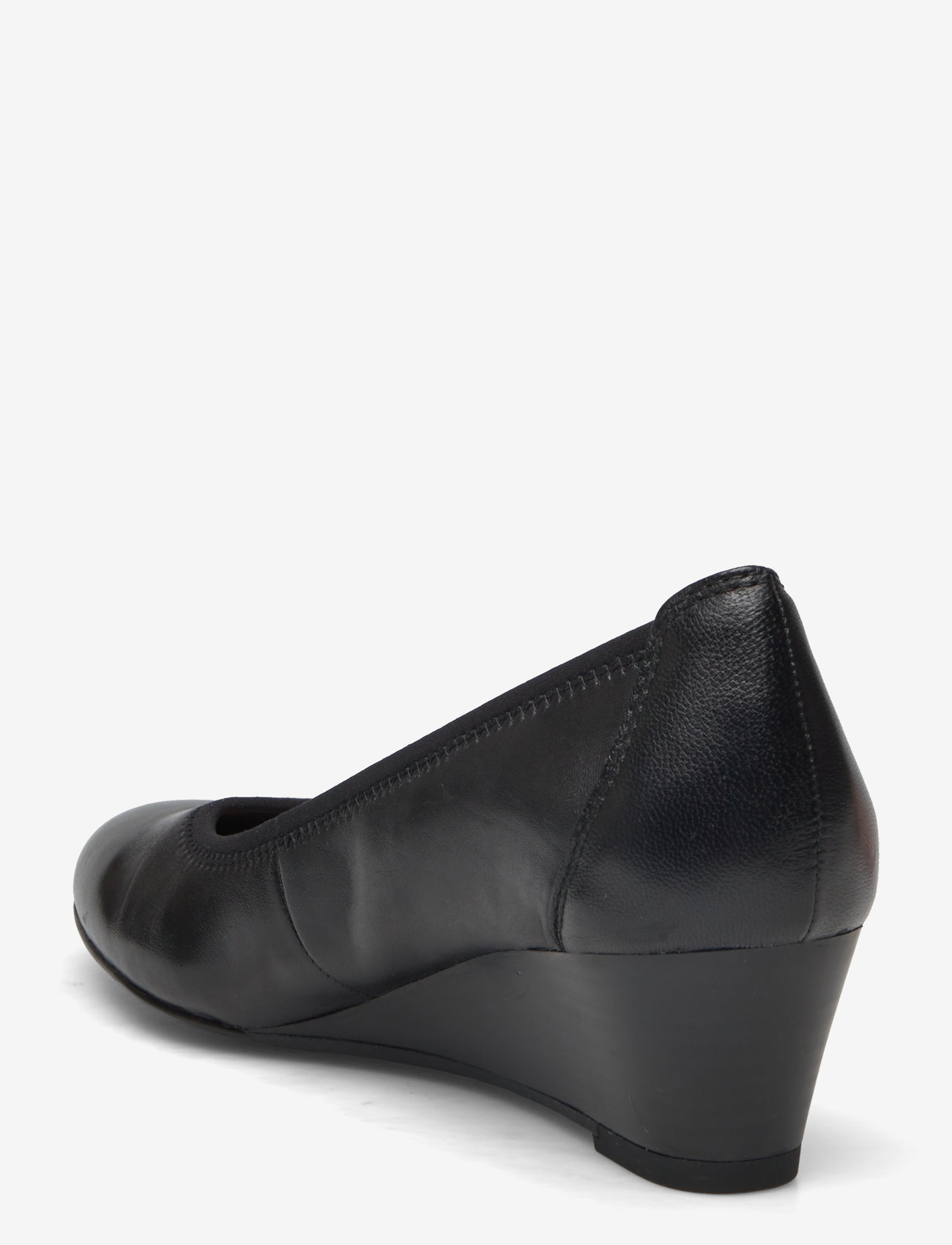 Tamaris - Women Court Sho - konfirmation - black leather - 2