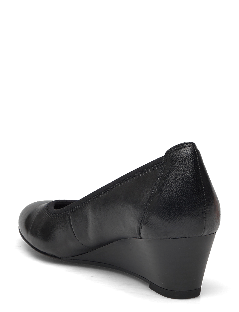 Tamaris - Women Court Sho - konfirmation - black leather - 2