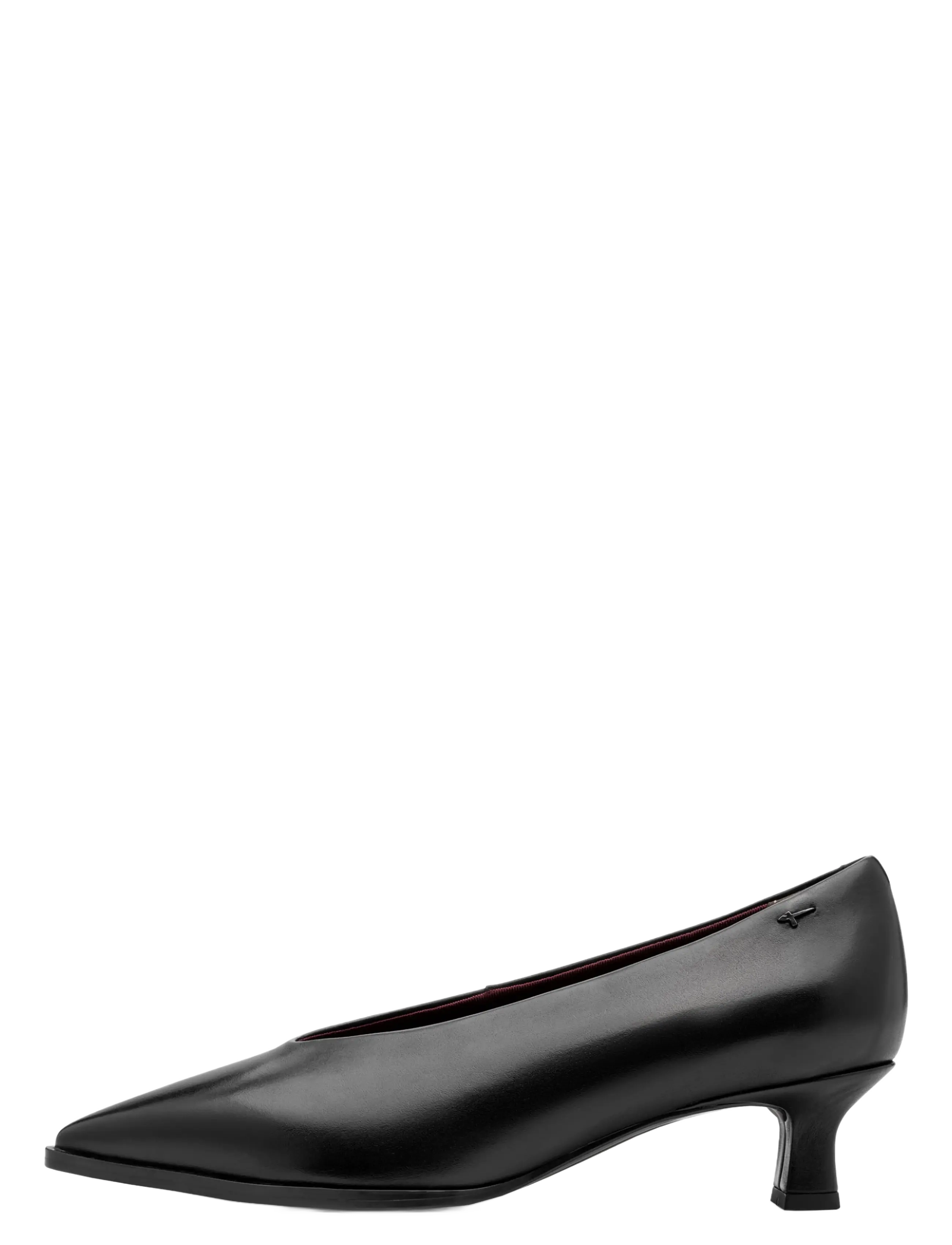 Tamaris - Women Court Sho - kontsakingad - black leather - 1