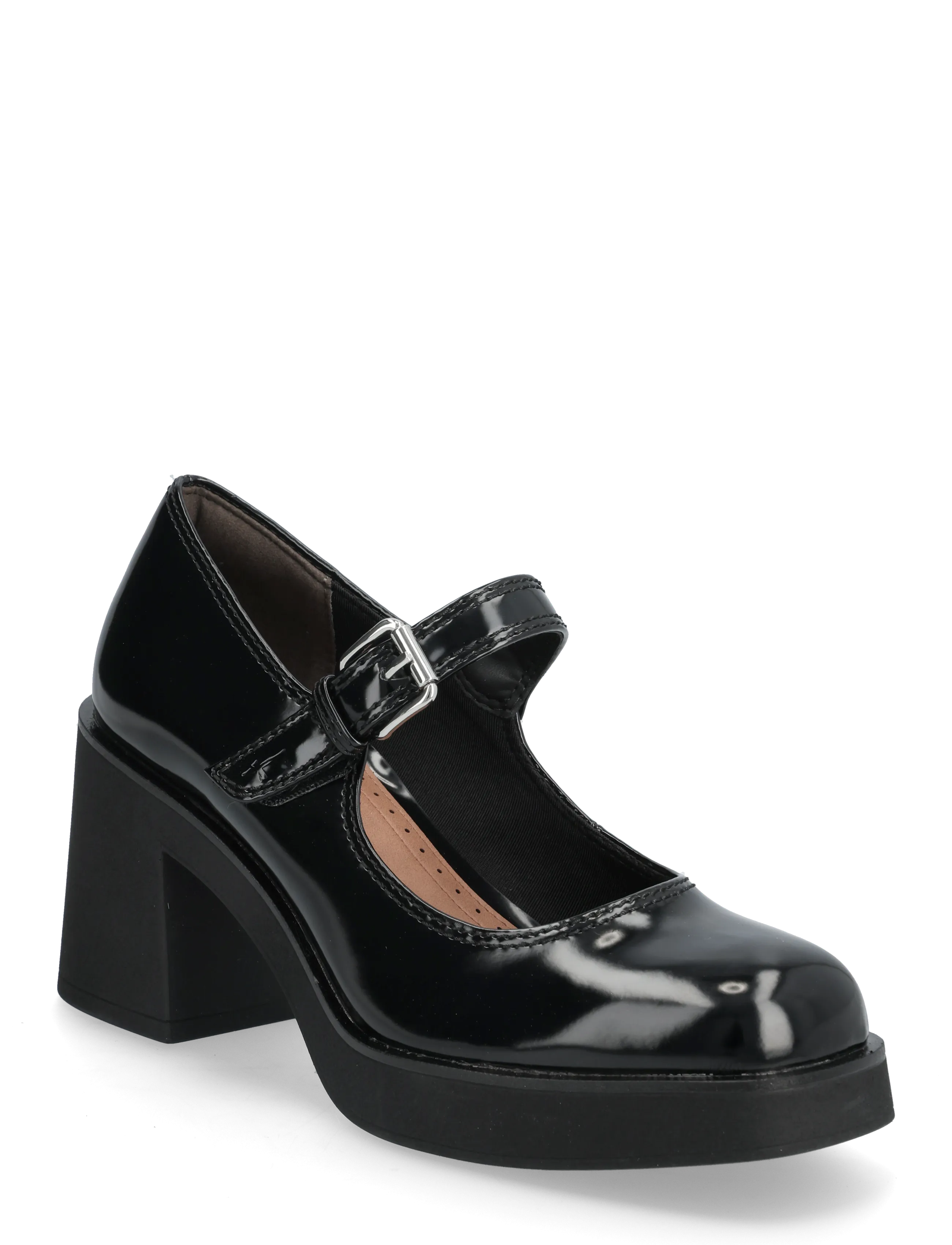 Tamaris Women Court Sho - Mary Jane -kengät - BLACK / black