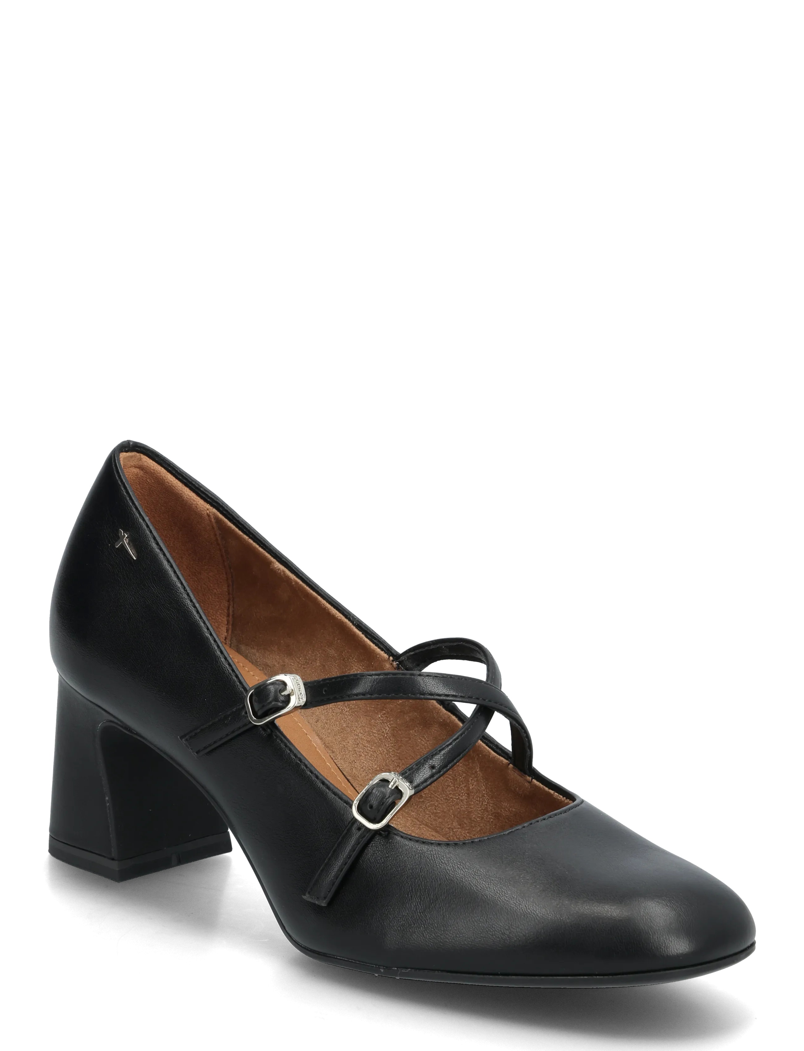 Tamaris Women Court Sho - Mary Jane -kengät - BLACK / black