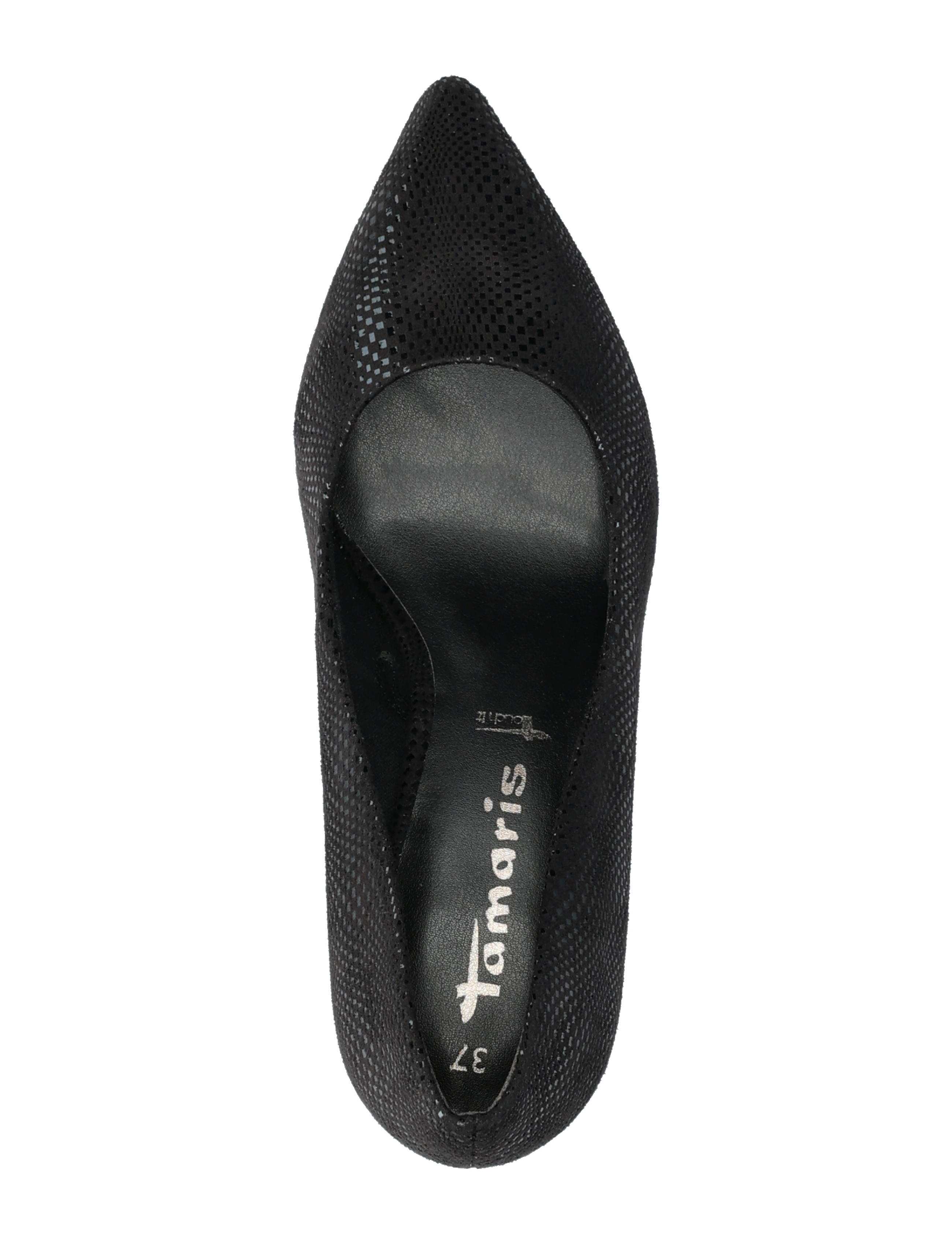 Tamaris - Women Court Sho - black struct. - 3