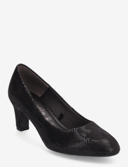 Tamaris - Women Court Sho - party wear at outlet prices - black struct. - 0