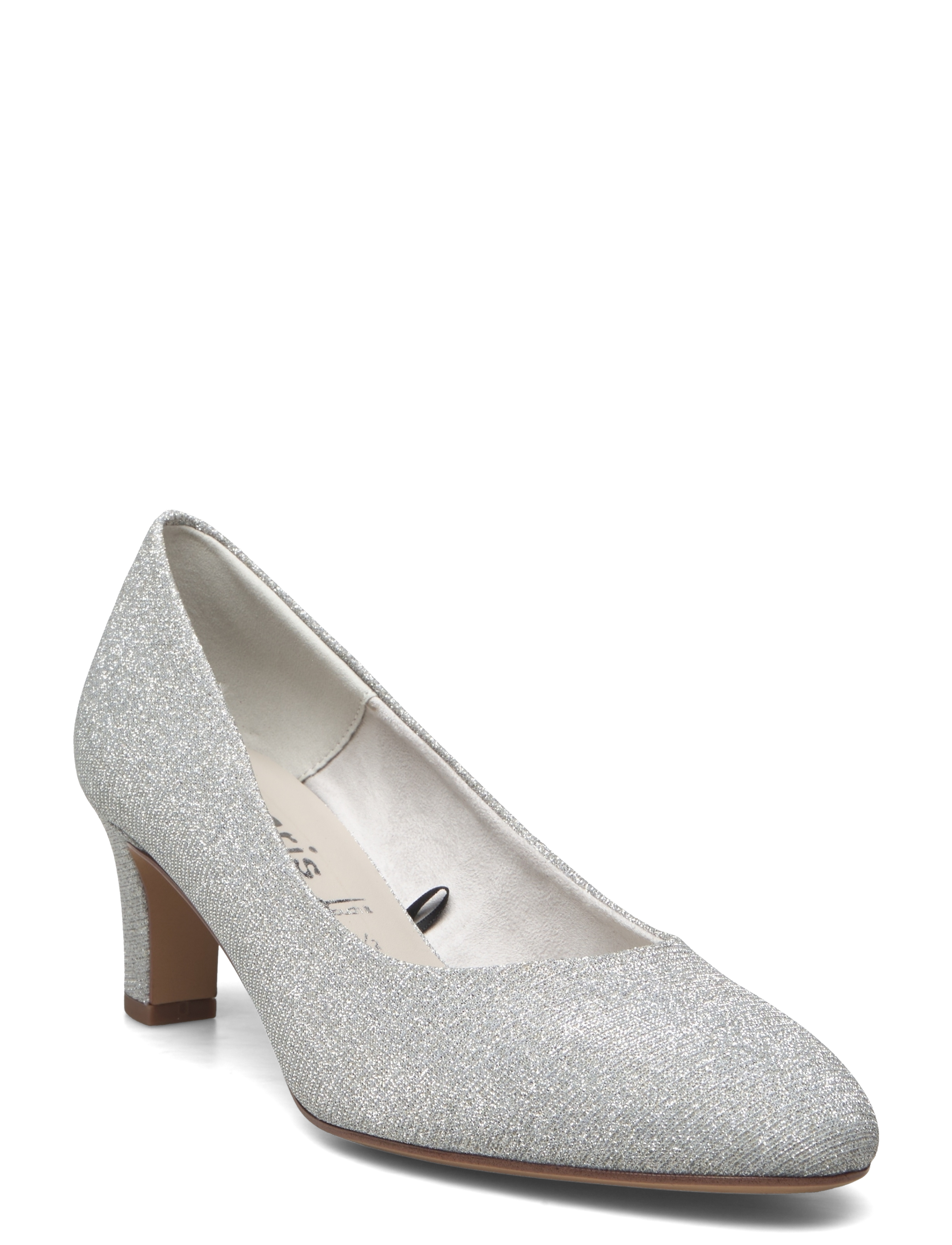 TAMARIS Damen Court Sho Silber - 39 - Damen