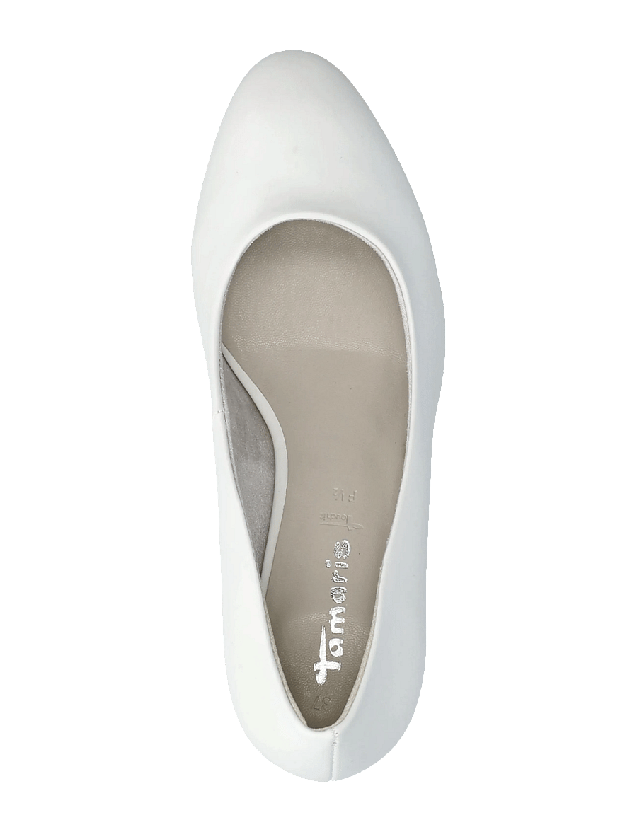 Tamaris - Women Court Sho - pumps - white matt - 3
