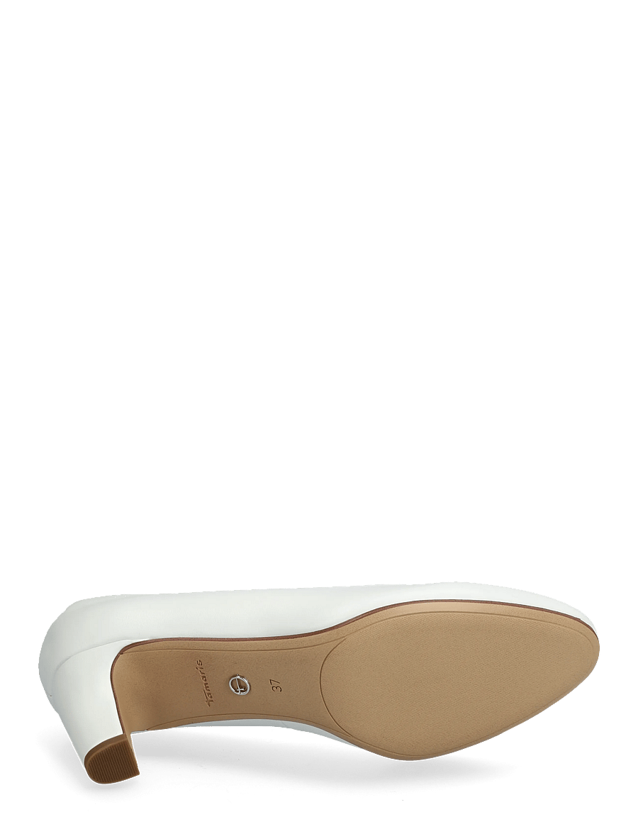 Tamaris - Women Court Sho - pumps - white matt - 4