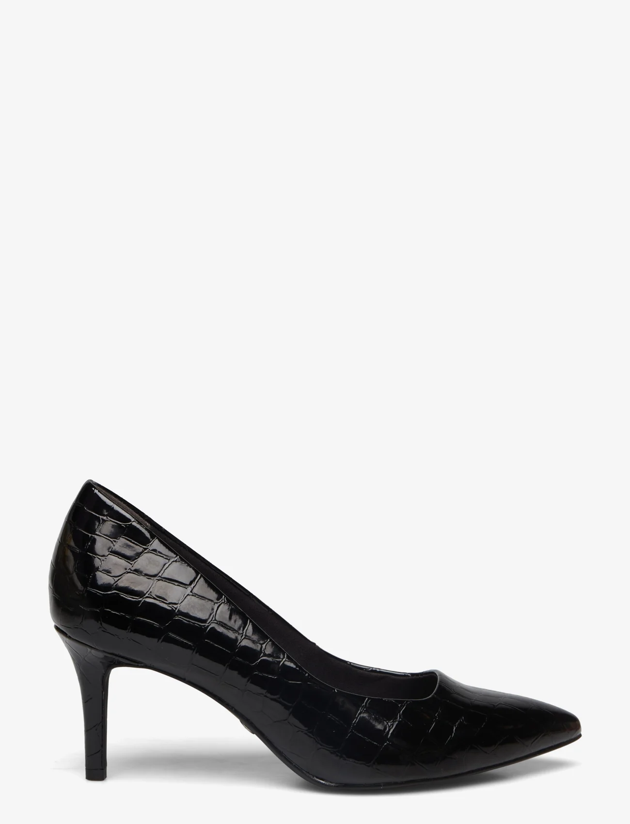 Tamaris - Women Court Sho - party wear at outlet prices - black croco - 1
